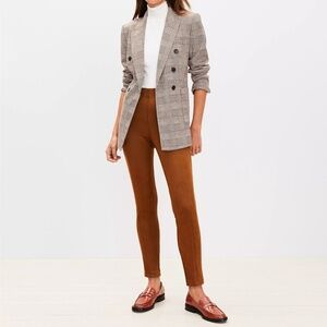 NWT LOFT Suede-Like Leggings/Pants